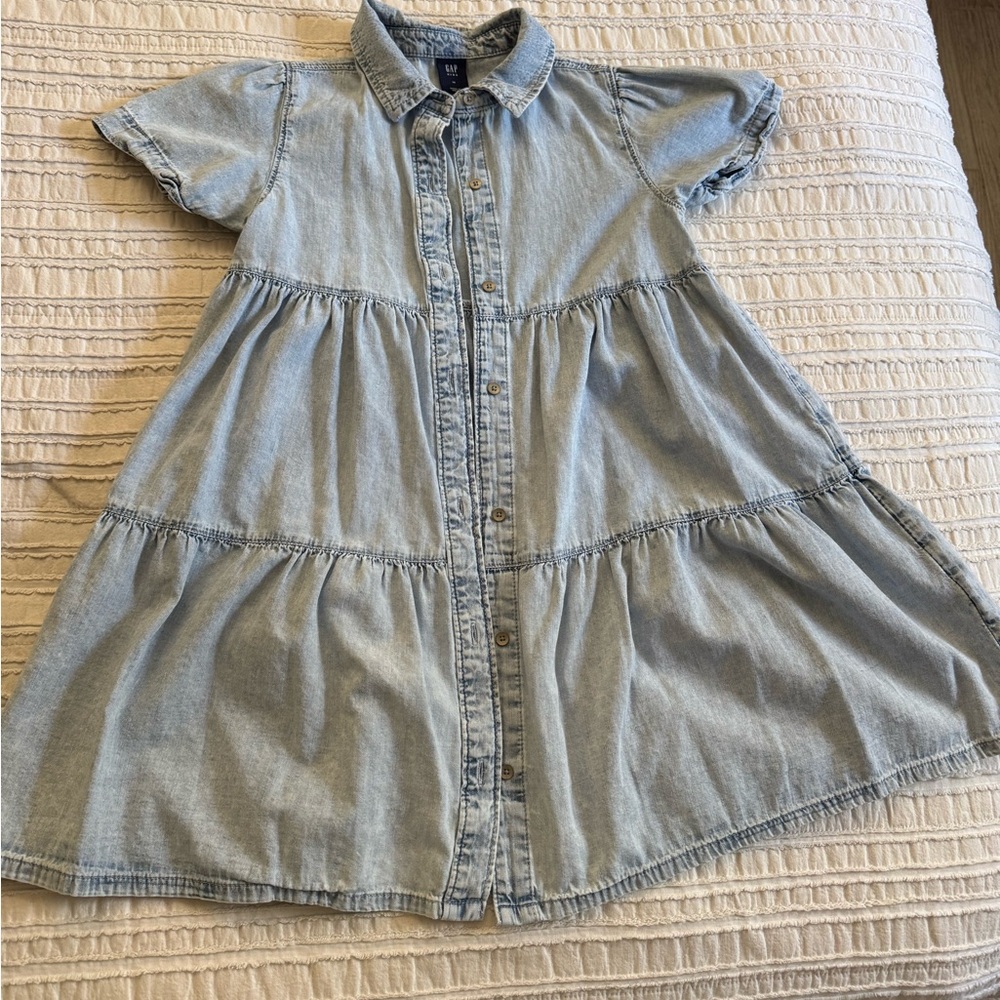 GAP Kids Blue Denim Dress